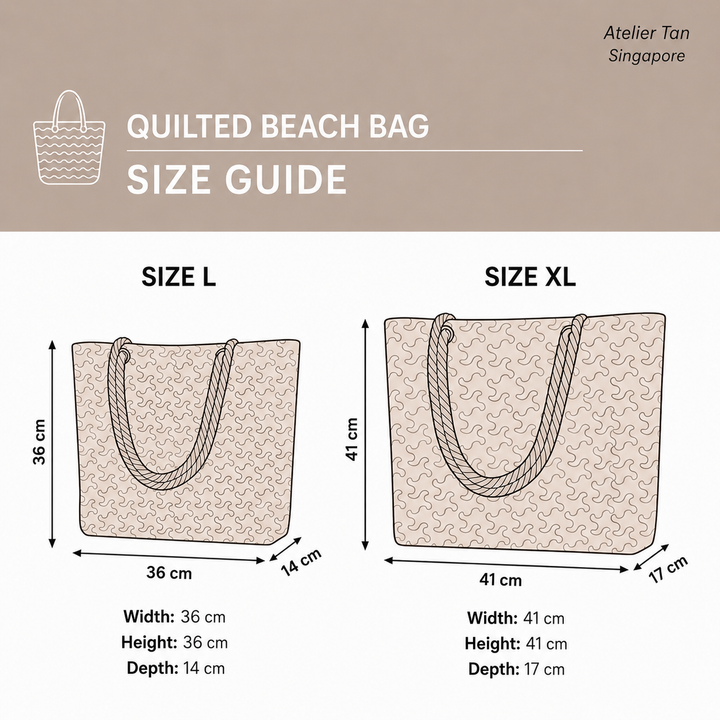Handmade Beach Bag | Golden Turtle Coast